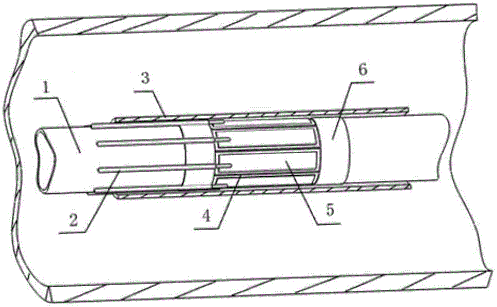 Electrical capacitance tomography sensor used in submerged environment