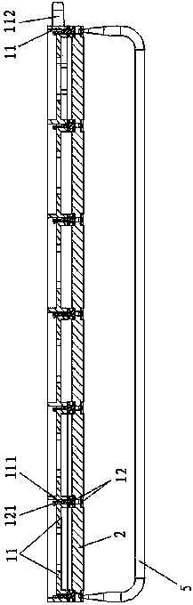 Dead weight conveying platform and goods shelf