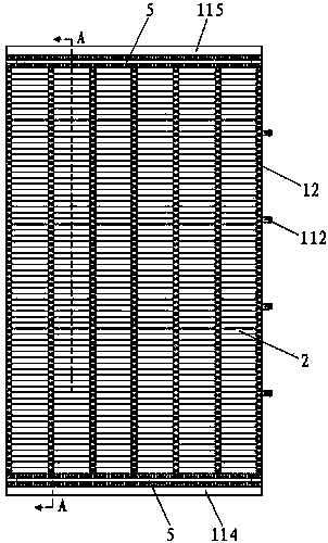 Dead weight conveying platform and goods shelf