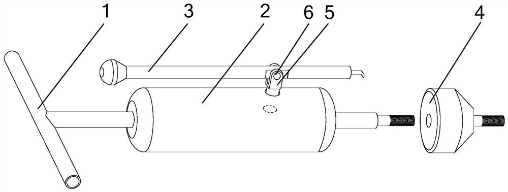 A Quick Disassembly Tool for the Connector of a Well Logging Instrument