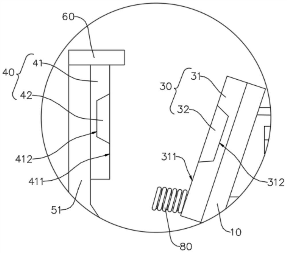 Cooling bed rolled piece clamping and braking device