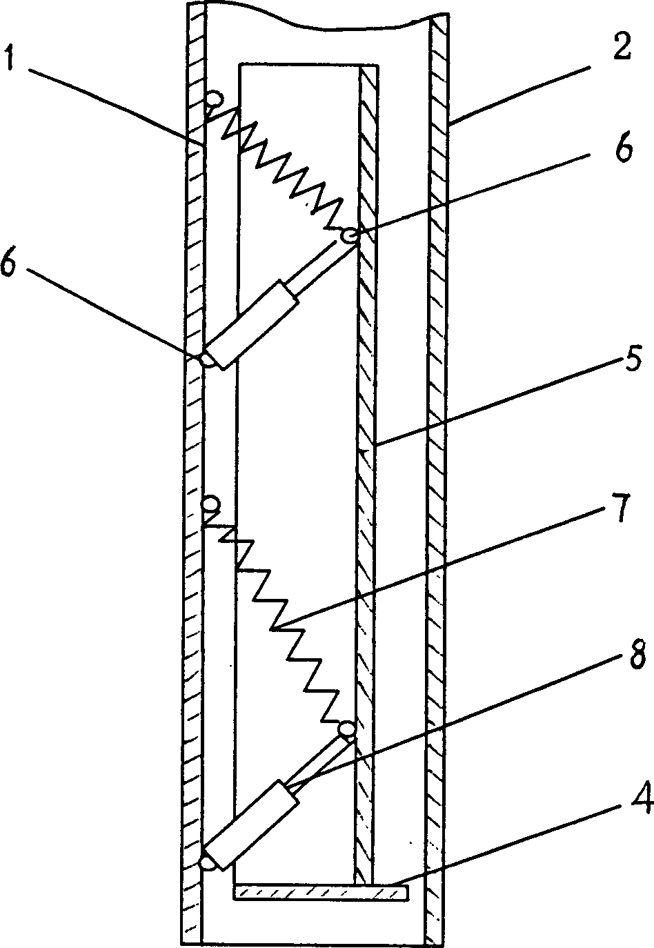 Wind-proof, shaking proof guideway of shutter