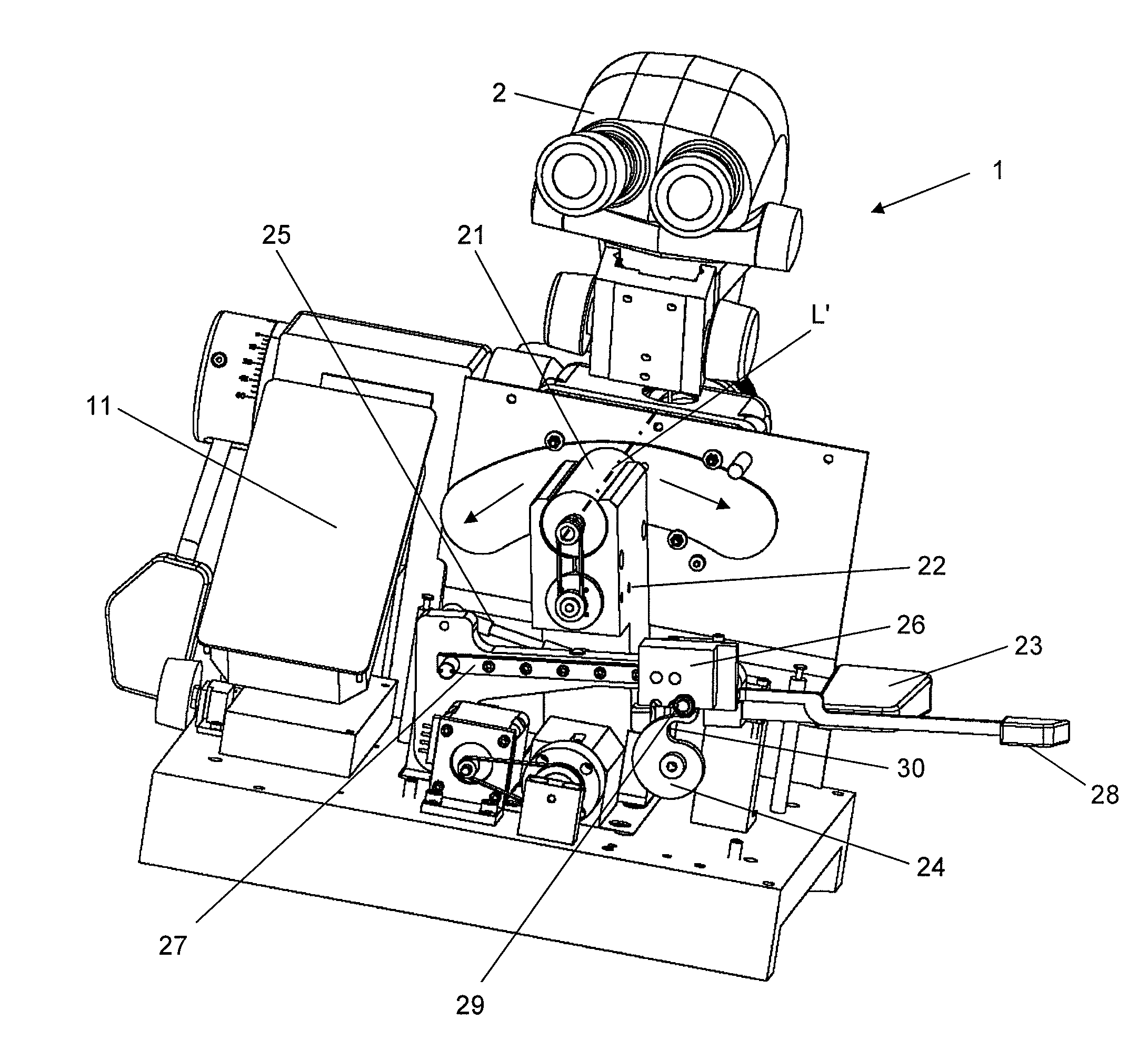 Apparatus For Processing A Specimen