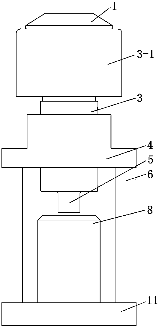 Portable pre-stressed tensioning jack