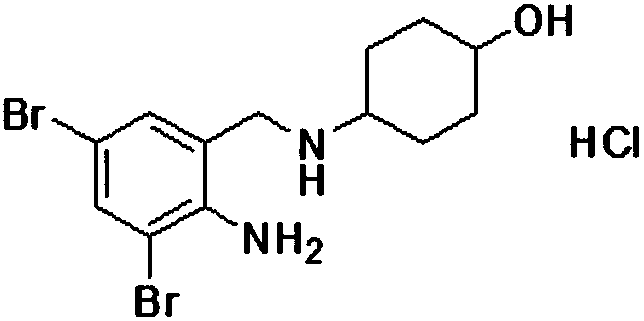 Stable inhalation ambroxol hydrochloride solution and preparation method thereof