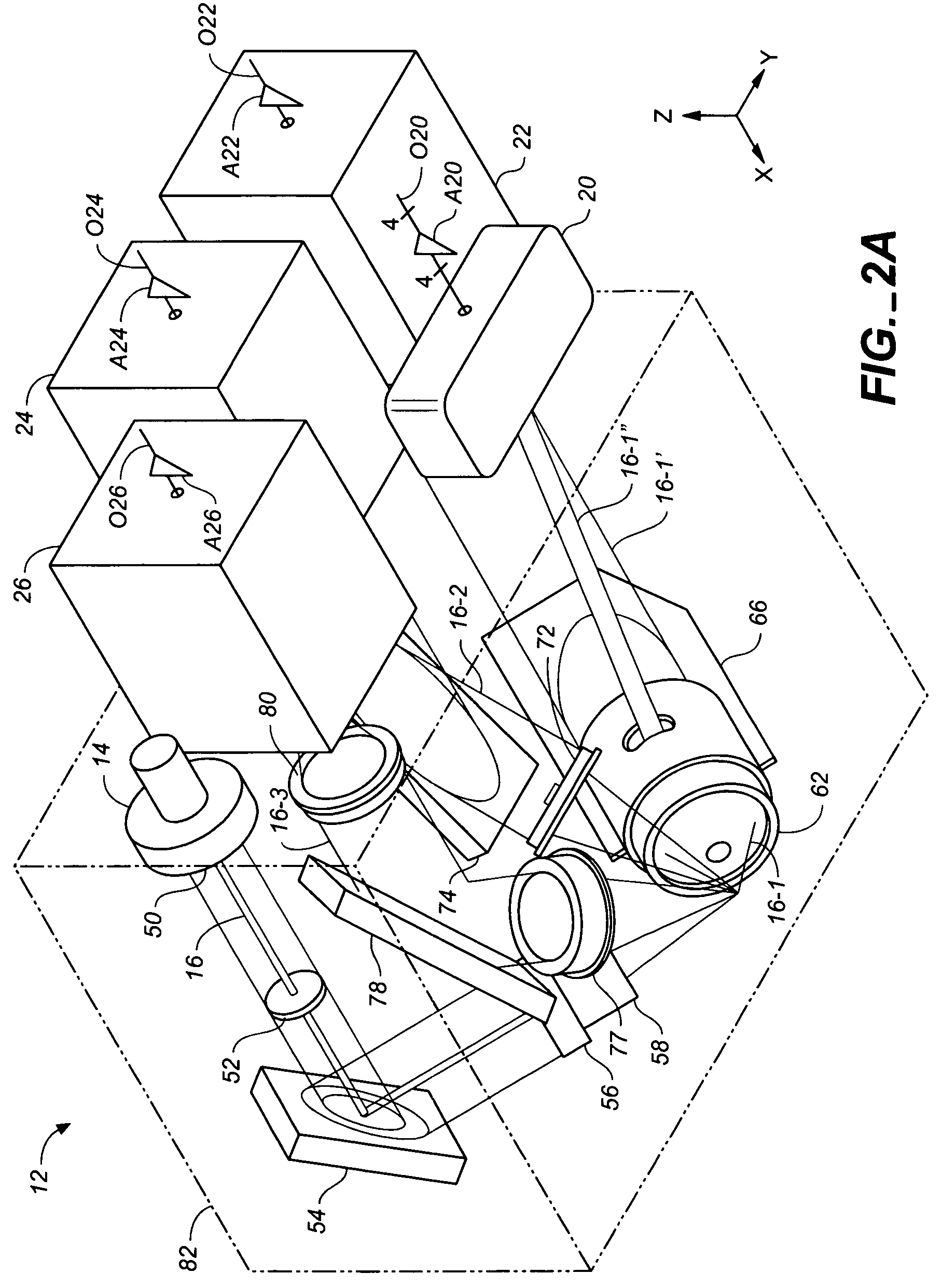 Method and apparatus for reducing or eliminating stray light in an optical test head