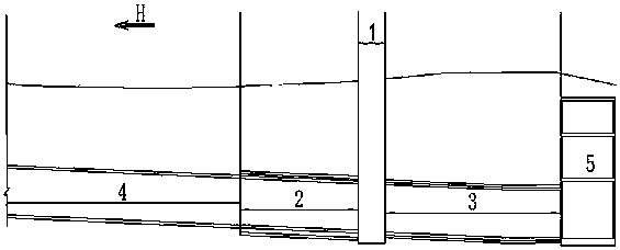 Method for constructing subway tunnel with complicated geology and without shield launching site