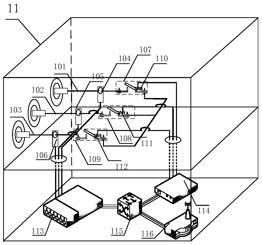 Risk assessment platform and method for single-phase earth fault step voltage of distribution network under layered soil