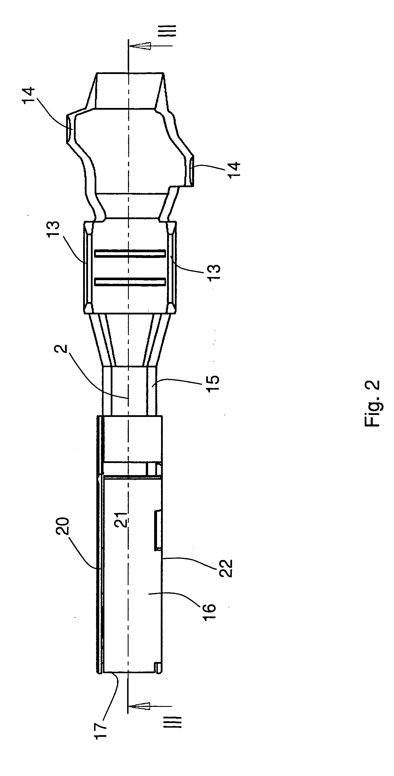 Female terminal for a flat male terminal