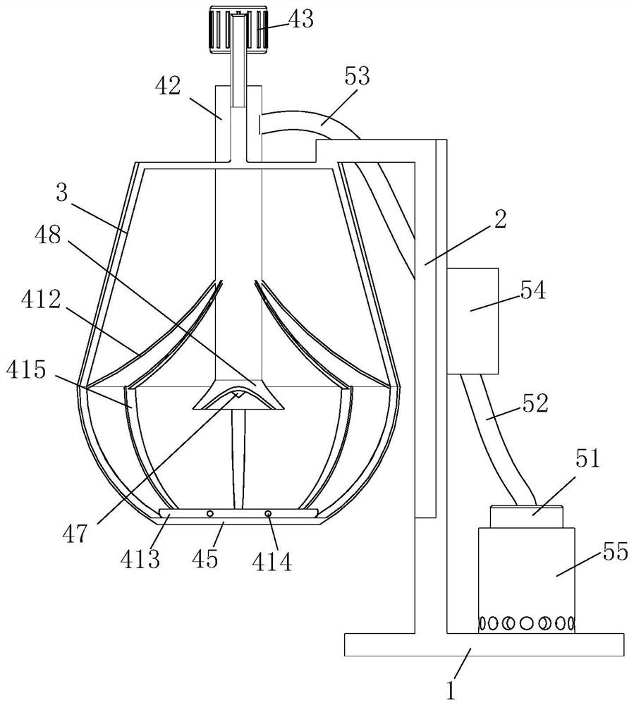 Drilling device for metal processing