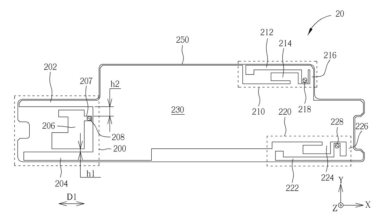 Radio-frequency device and wireless communication device for enhancing antenna isolation