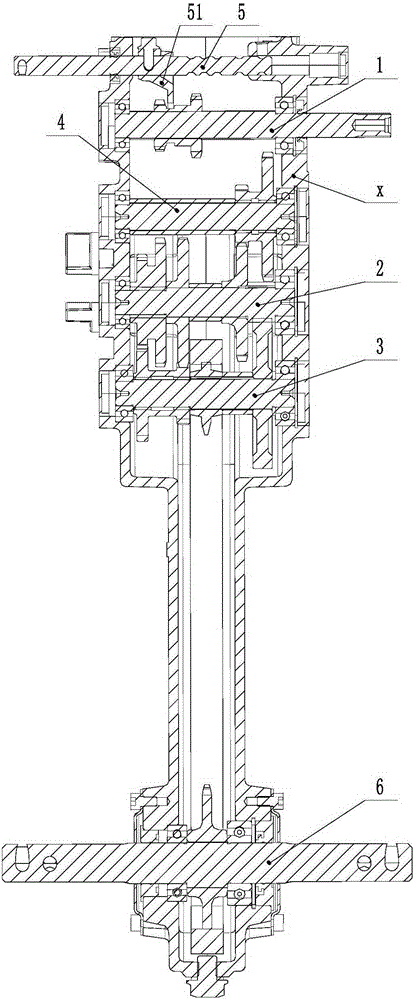 Speed changing system of mini-tiller