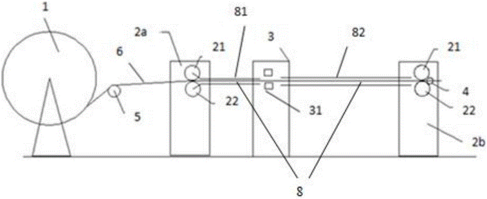 Fixed-length steel strand blanking machine and steel strand machining method