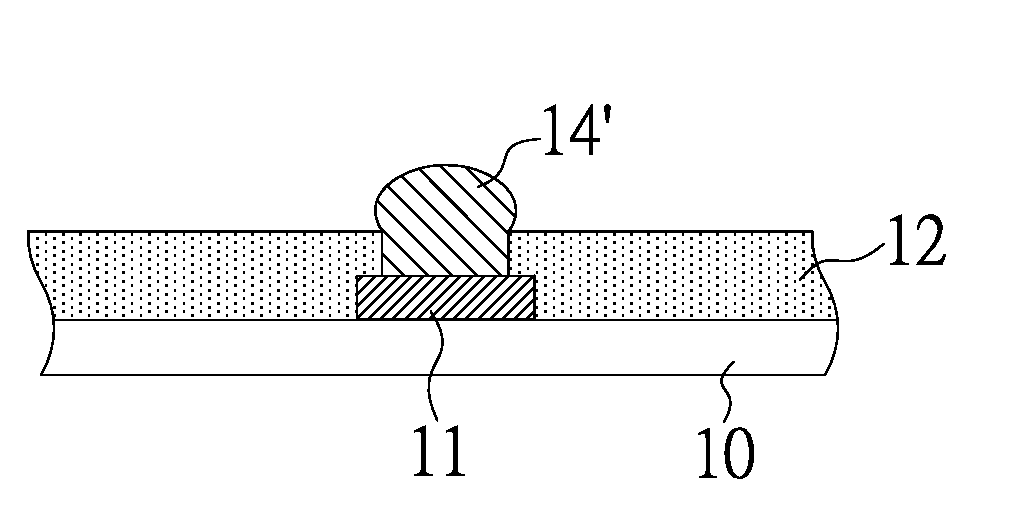 Packaging substrate having electrical connection structure and method for fabricating the same