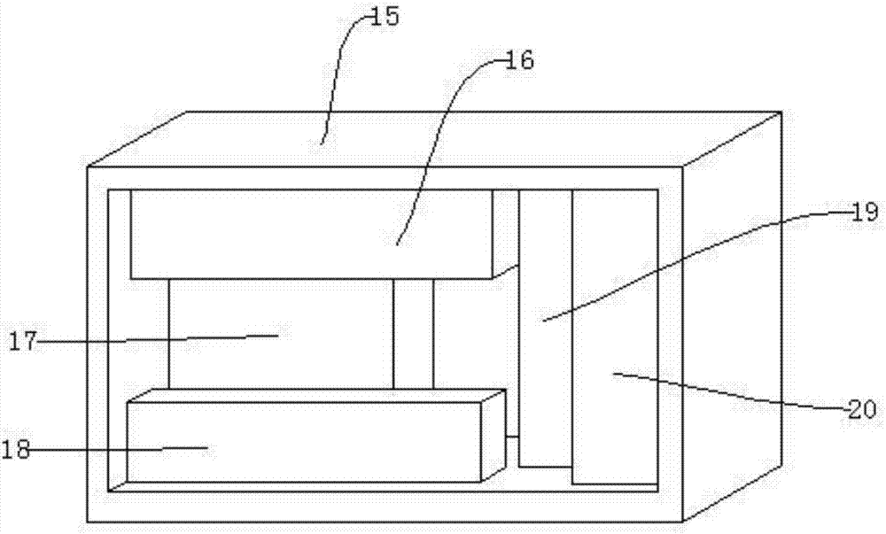 Workshop drying and ventilating system with humidity and temperature capable of achieving combined control