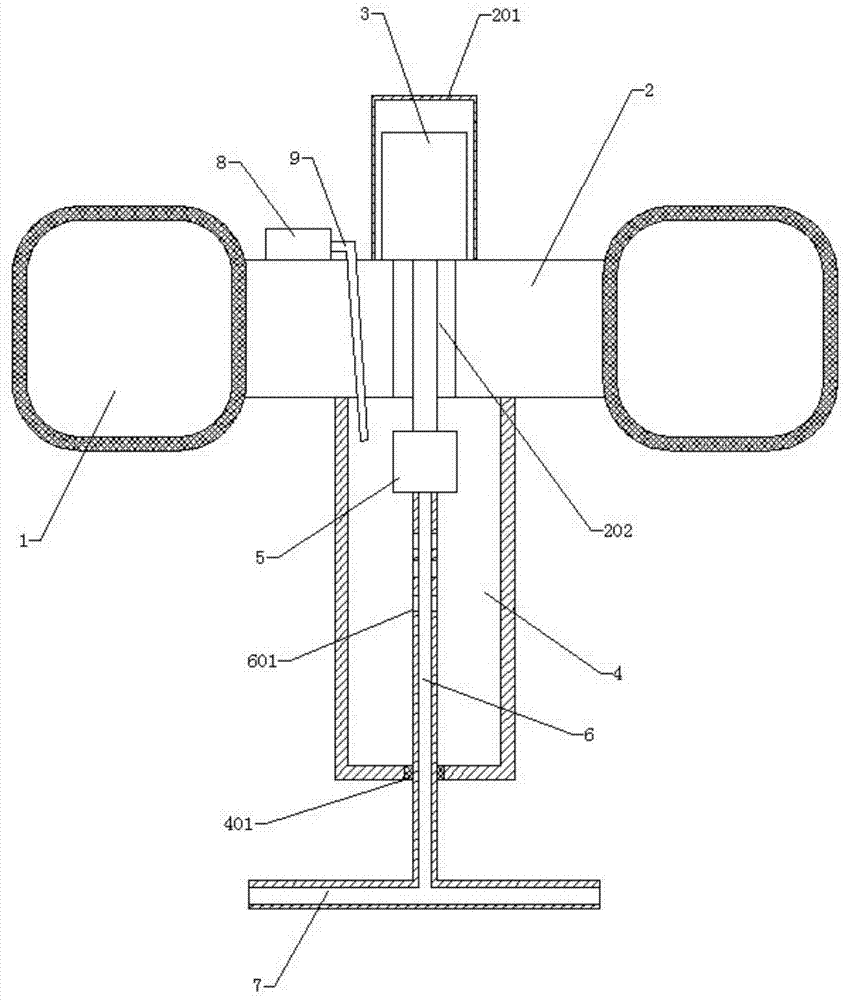 Ecological breeding oxygenation device for soft-shelled turtle