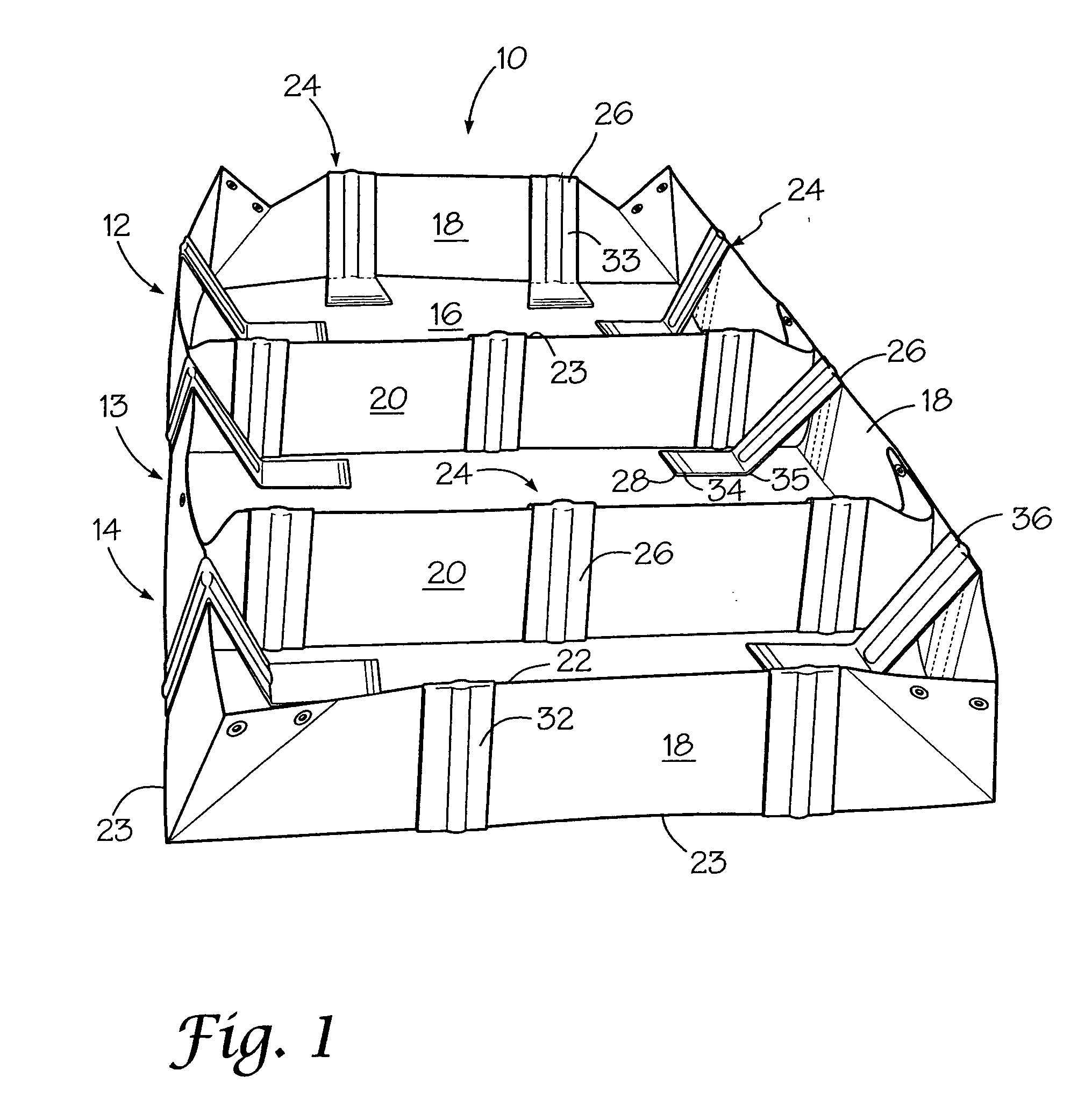 Multi-section containment