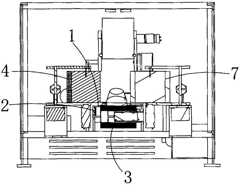 Fully-automatic multifunctional shoe-cleaning machine