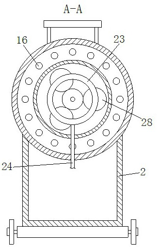 A dust particle detection device