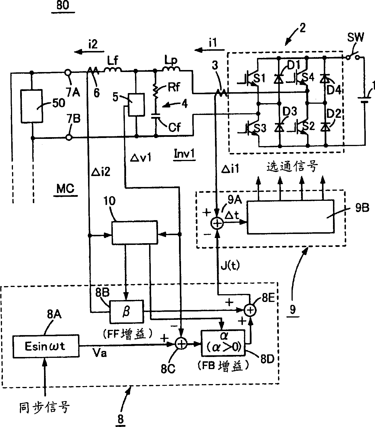 Electrical power source, operational method of the same, inverter and operational method of the same