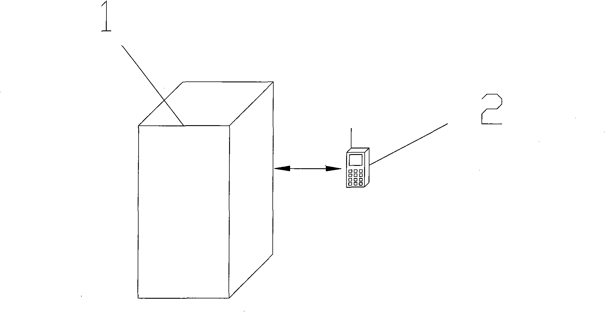 Client information processing method based on mobile phone