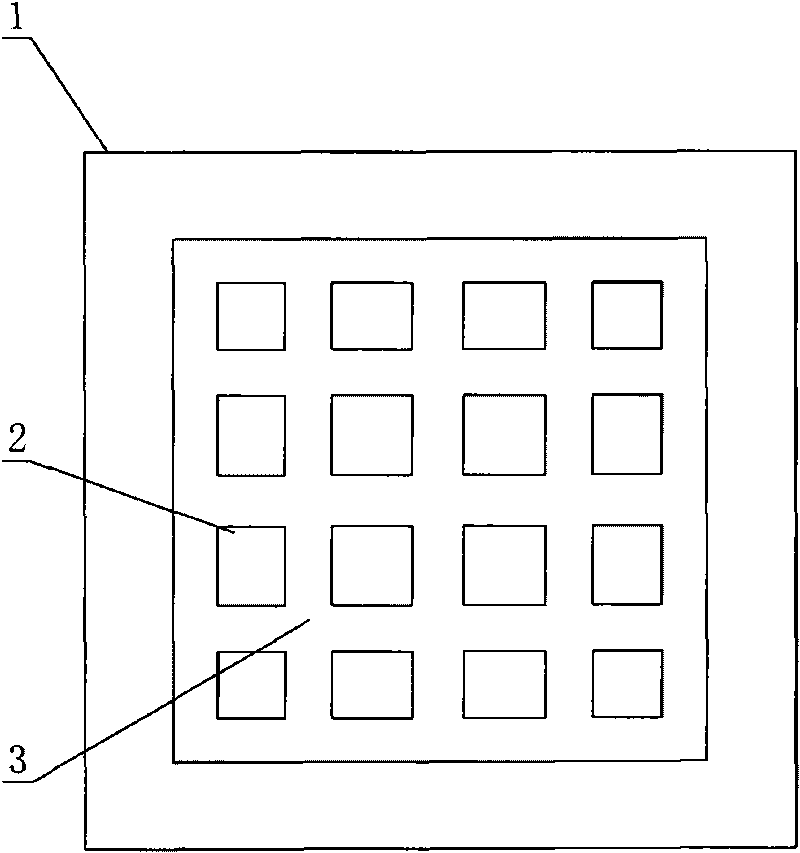 Parking lot cavity type pavement