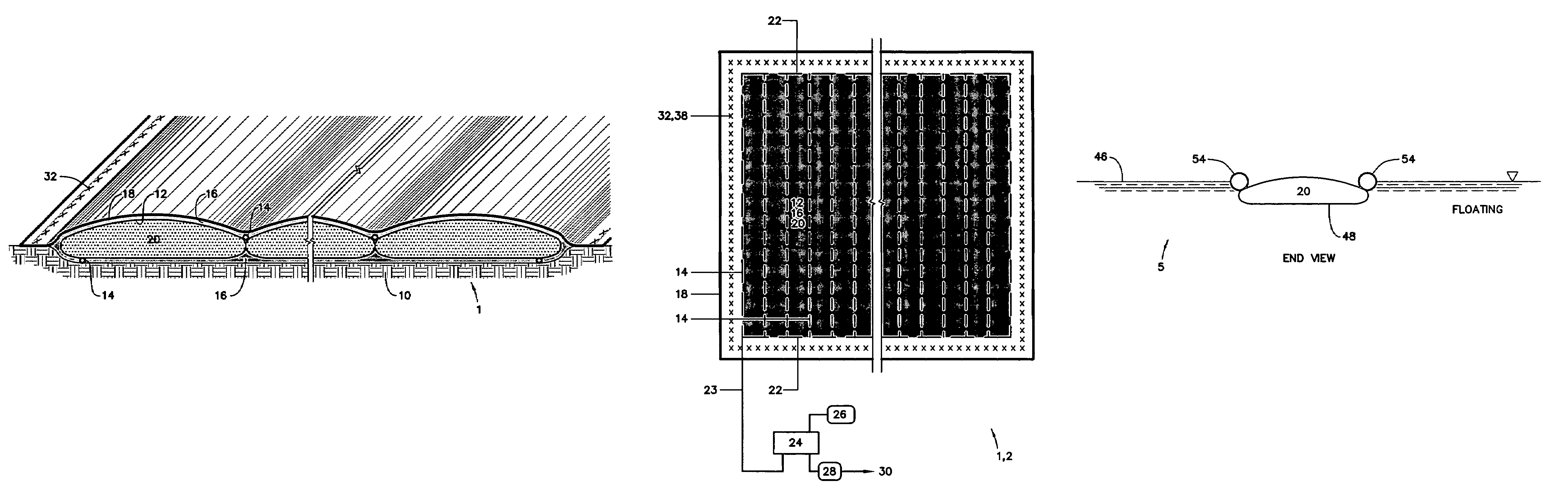 Sediment and sludge dewatering by vacuum bag method