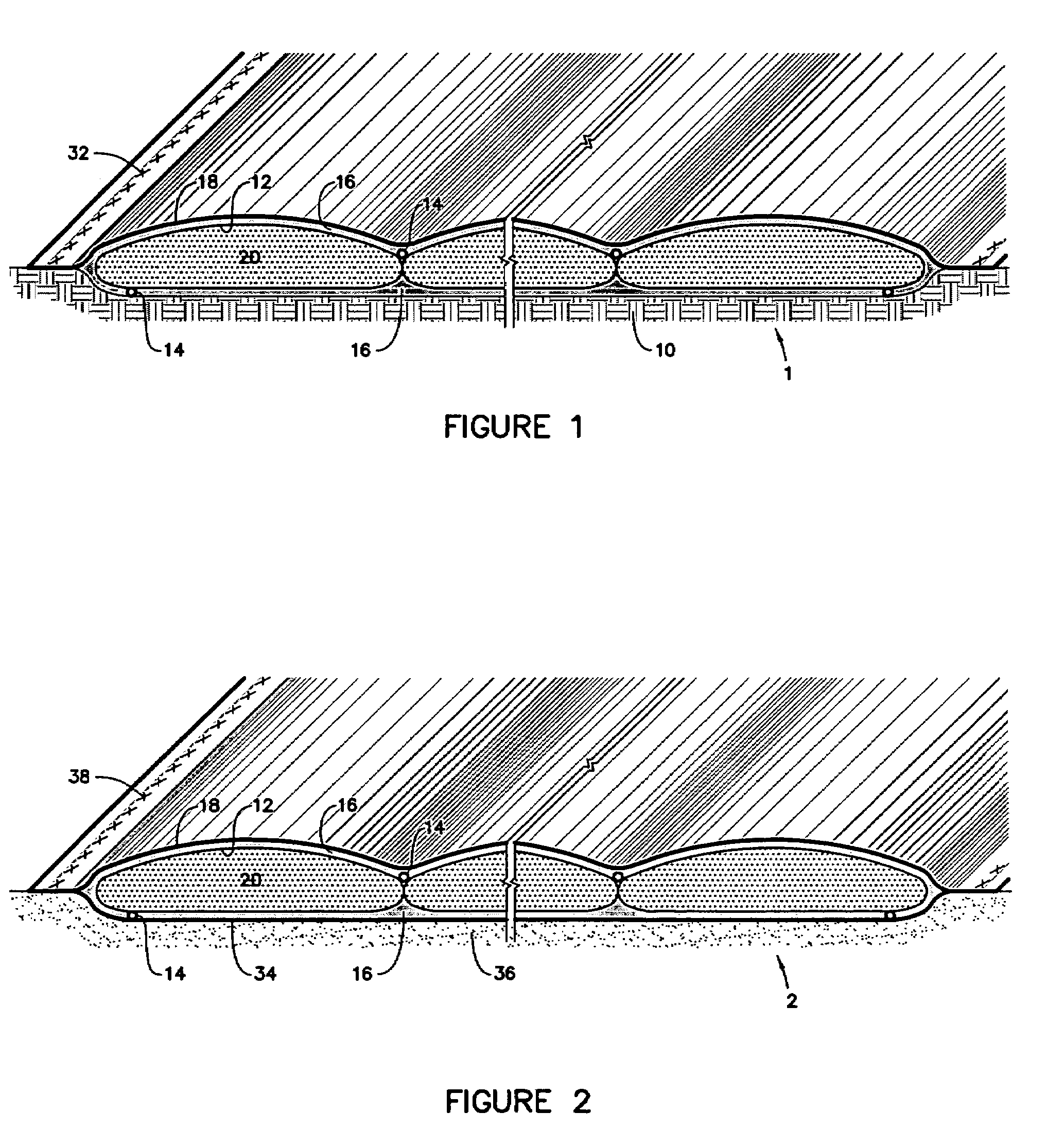 Sediment and sludge dewatering by vacuum bag method