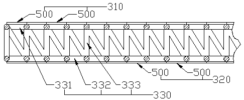 Buffering and damping work shed and mounting method thereof