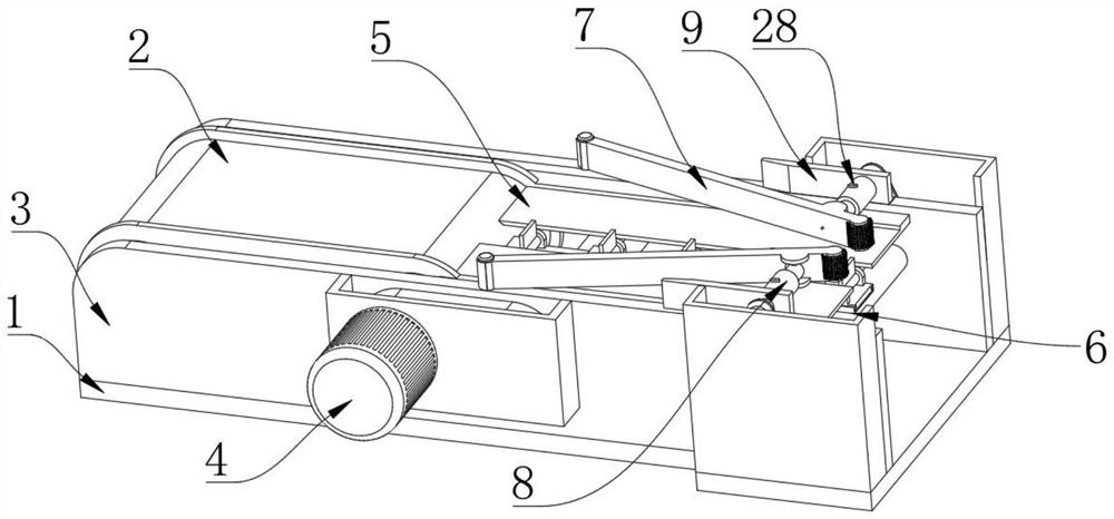 Automatic loading transportation equipment for aviation