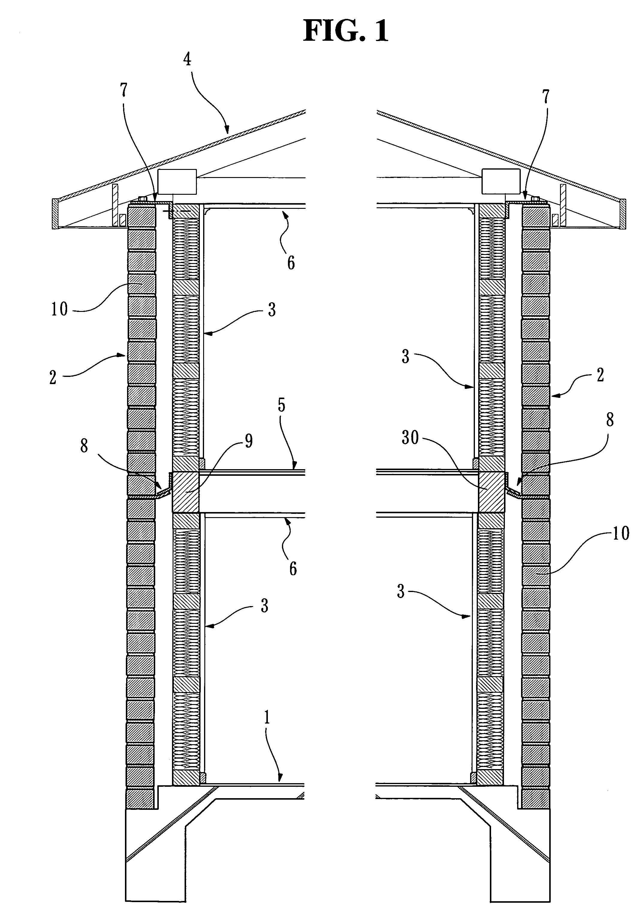 Method for planning construction of brick wall