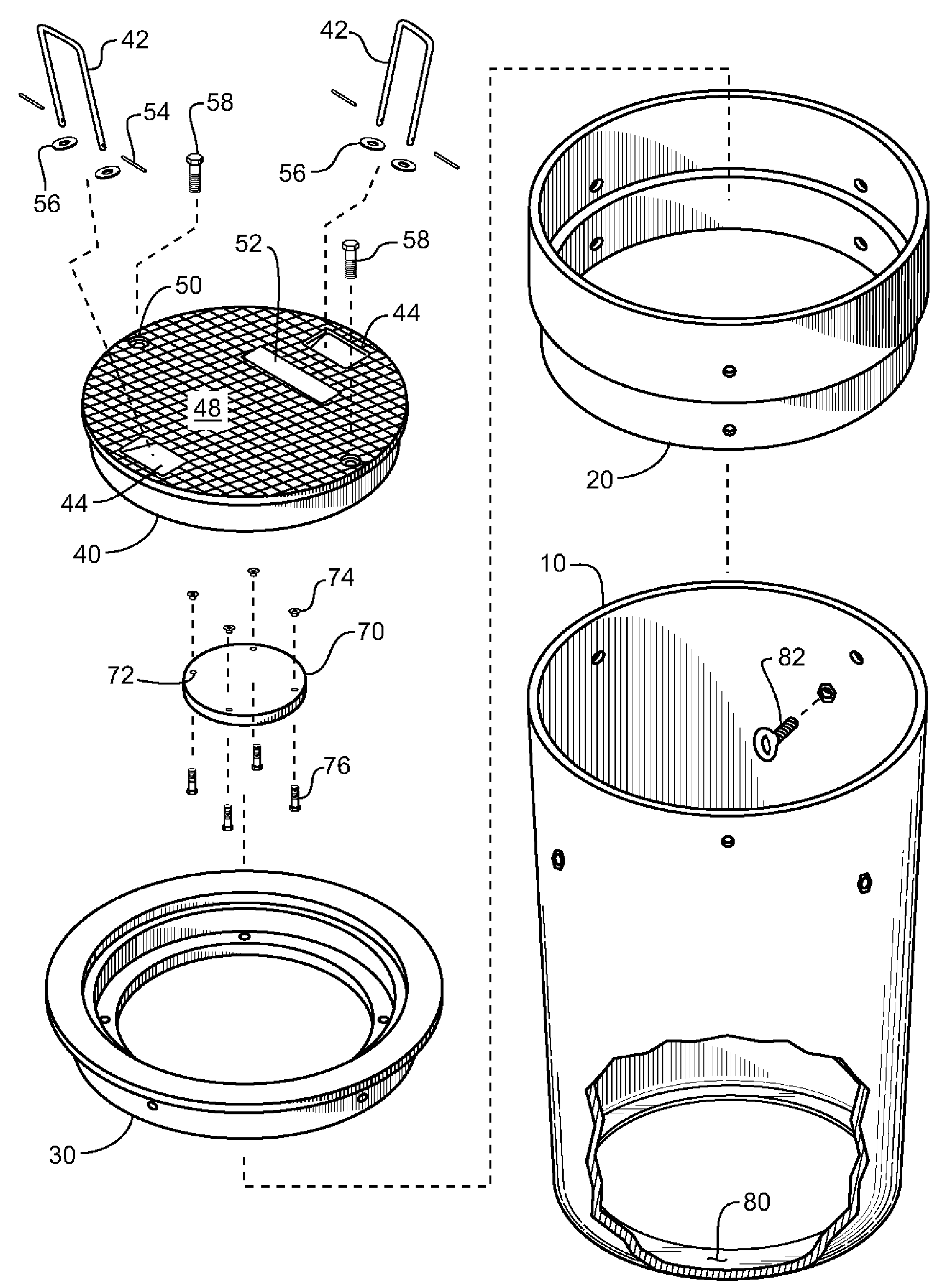 Electric handhole/pullbox access cover