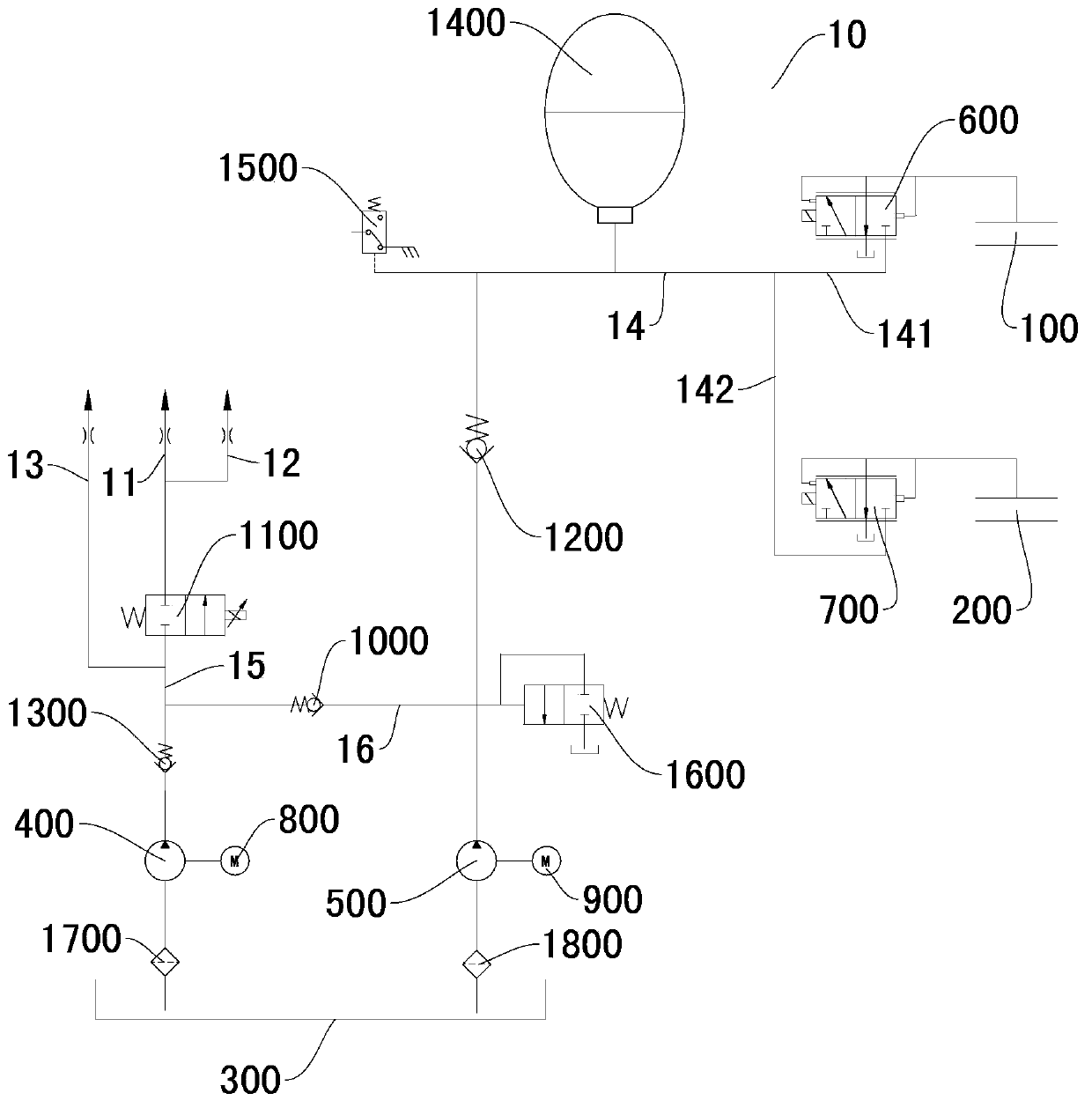 Dual clutch transmission and vehicle with same