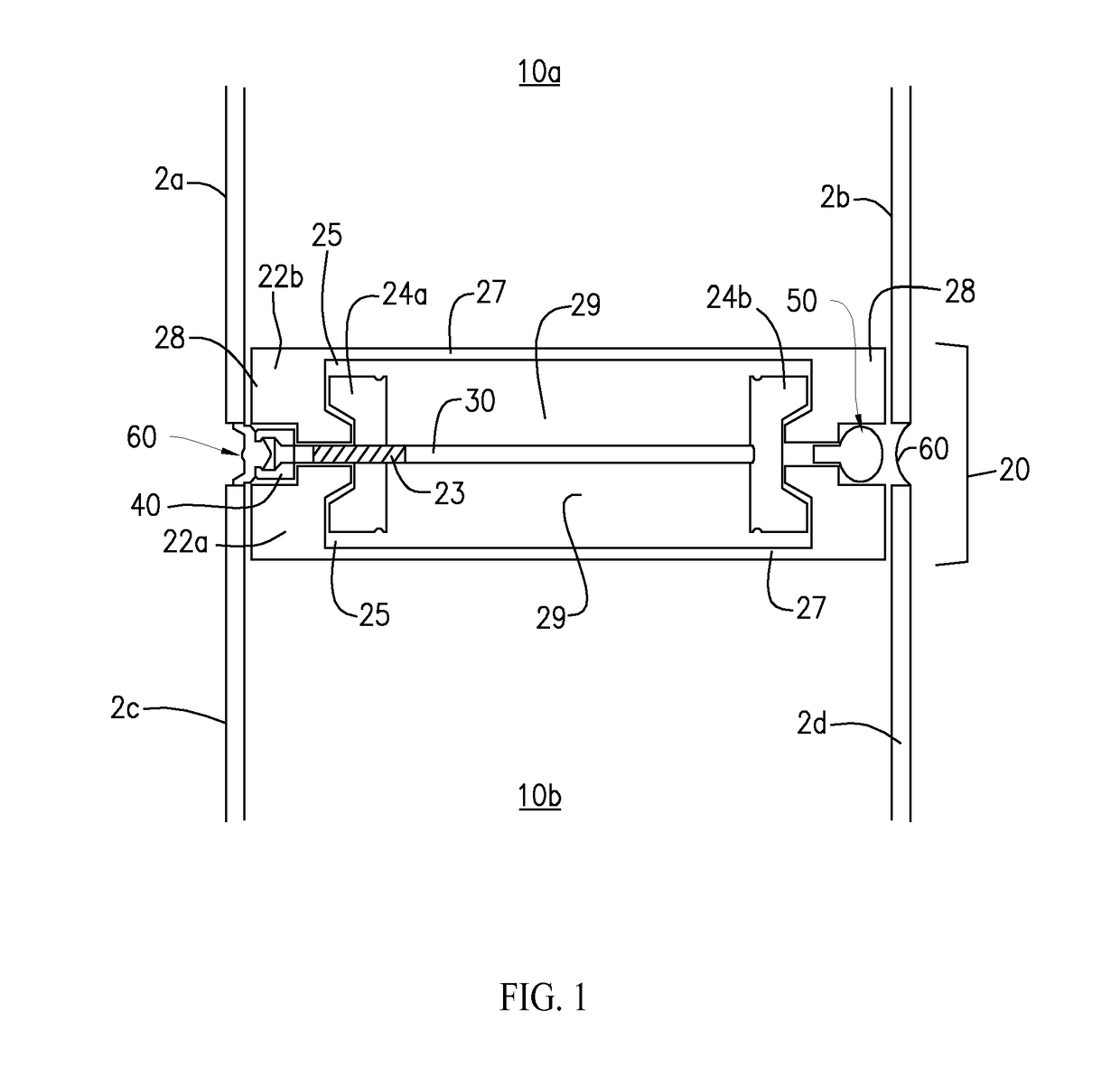 Concealed fastener window or curtain wall assemblies