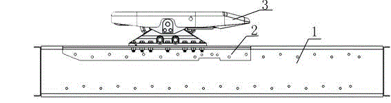 Semi-trailer traction saddle