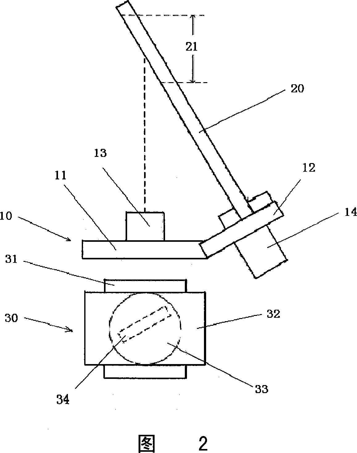 Method and device for designing linear laser three dimension scanner