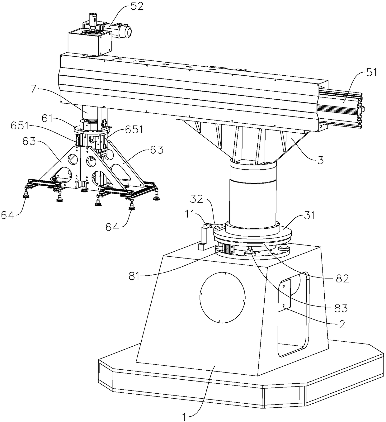 Rotary sheet feeding manipulator