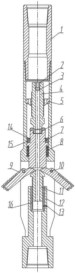 Pressure-relieving type hydraulic cutter capable of completing multi-layer cutting at a time