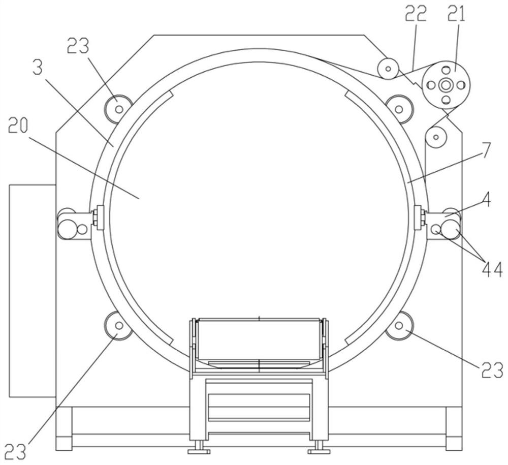 3D packaging film winding machine