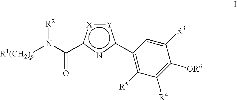 Compounds, Compositions and Methods Comprising Oxadiazole Derivatives