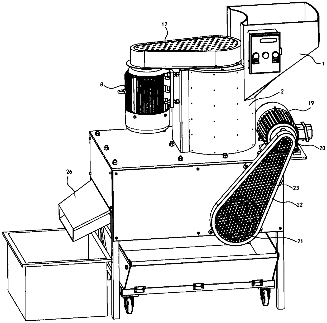 Lotus seed thresher