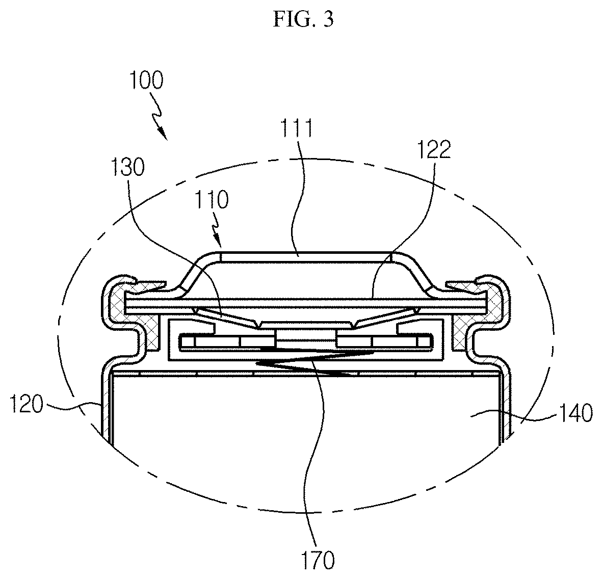 Battery module including module housing