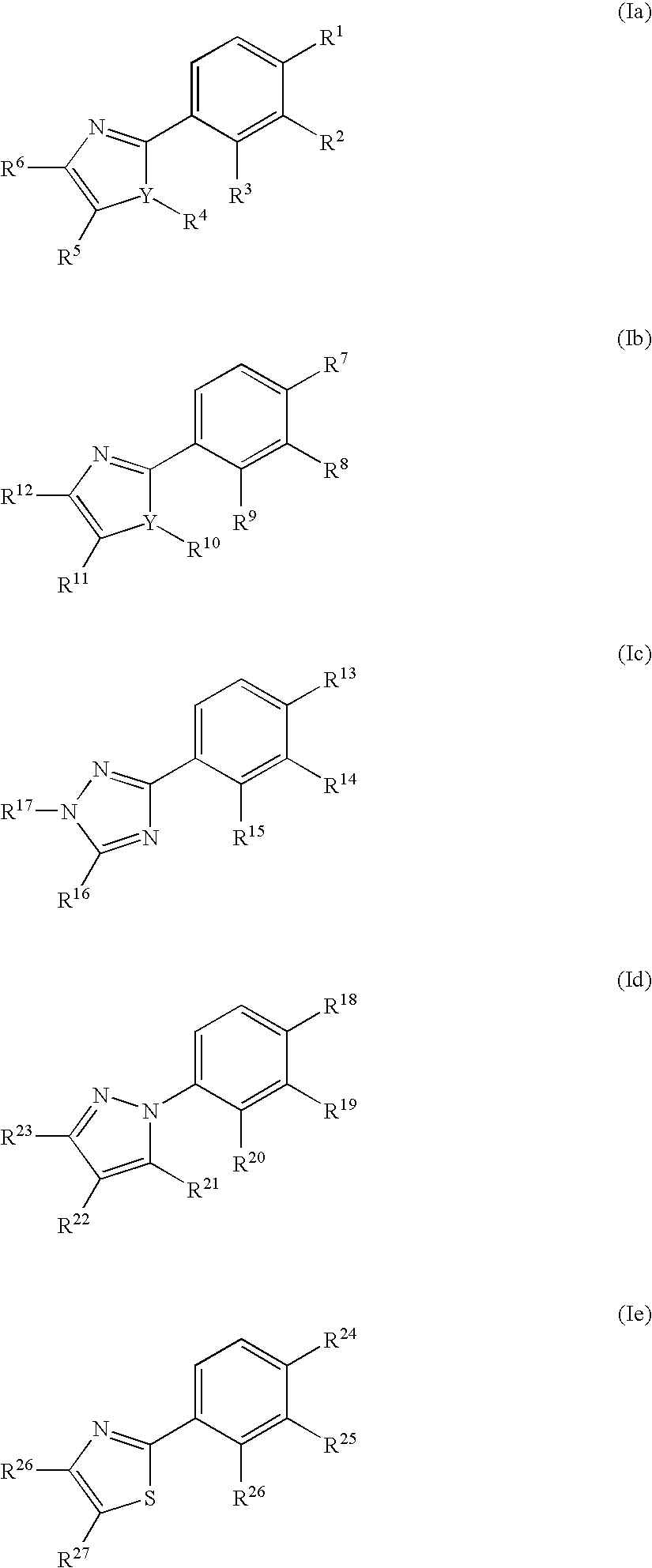 Phenyl substituted 5-membered nitrogen containing heterocycles for the treatment of obesity