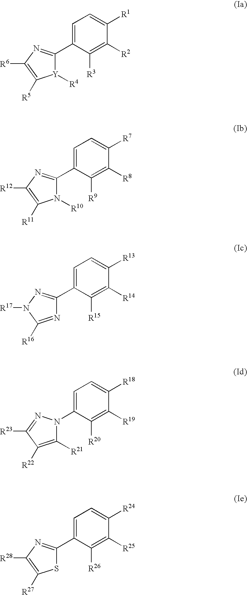 Phenyl substituted 5-membered nitrogen containing heterocycles for the treatment of obesity