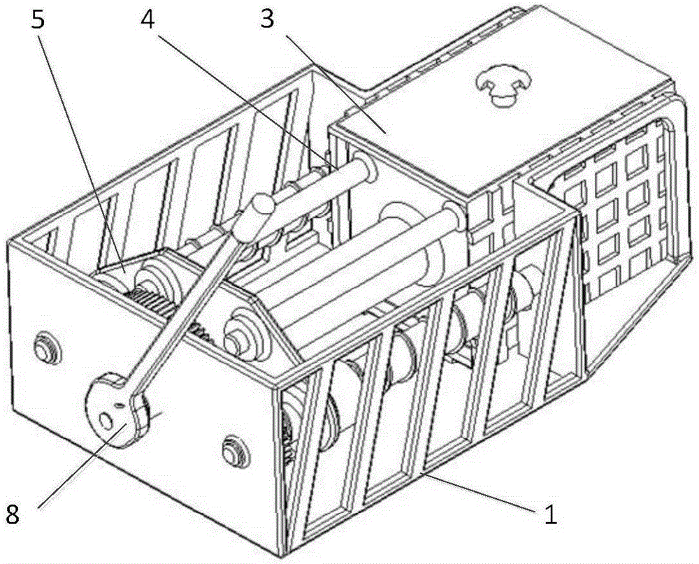 Movable and portable garbage compressor