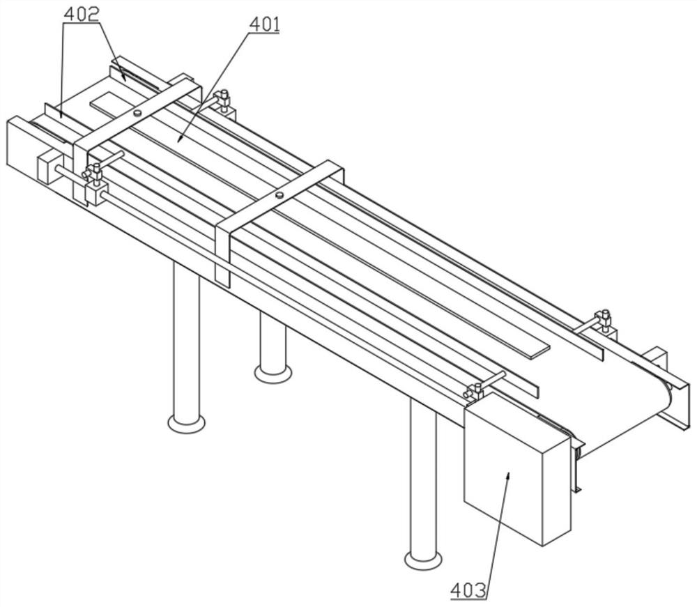 Cross-floor conveying equipment