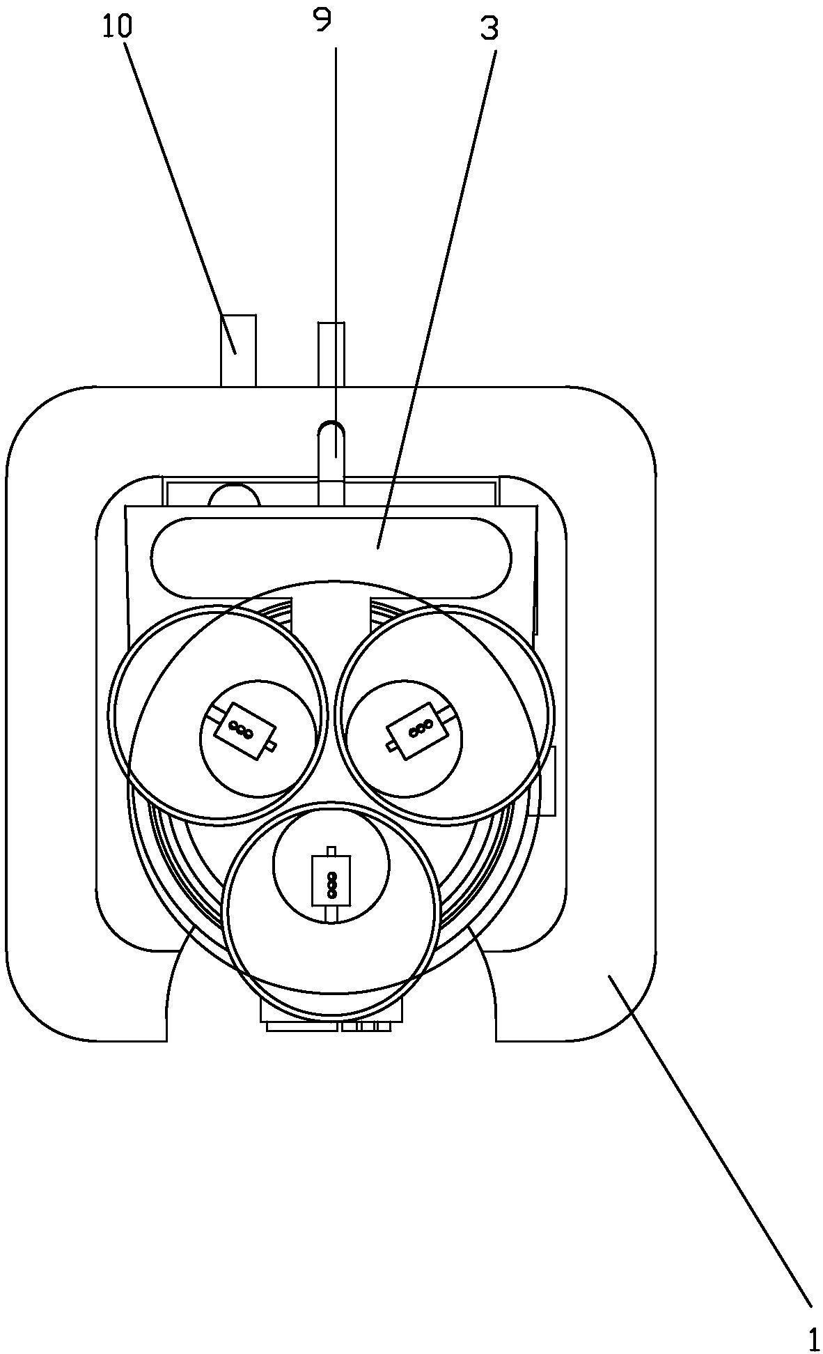 Automatic formula feeding and stirring device