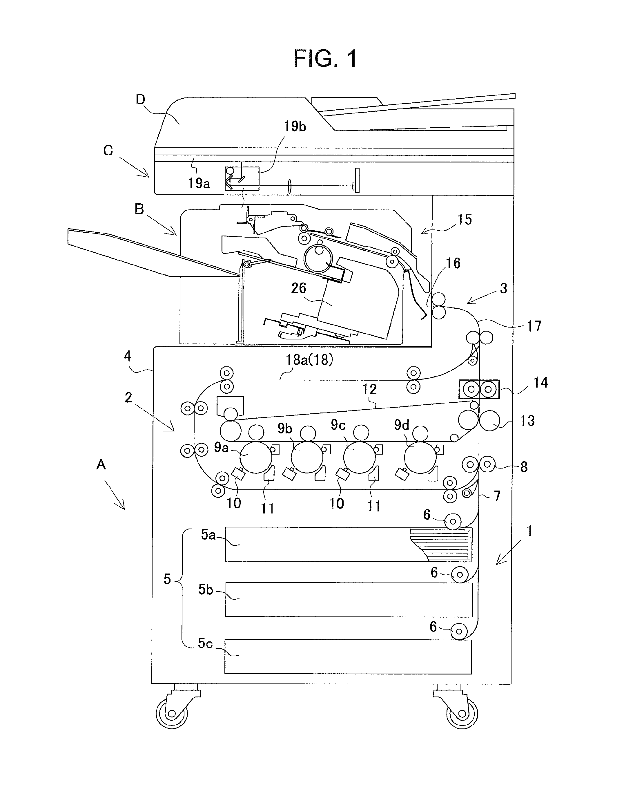 Sheet bundle binding processing apparatus and image forming system having the same