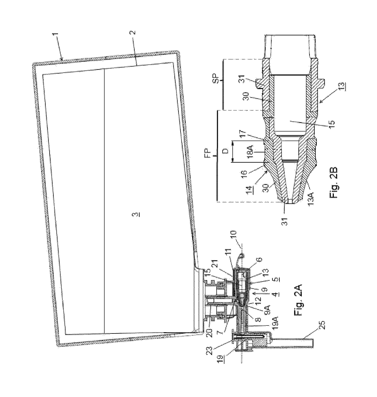 Eductor suitable for use in an assembly for preparing a liquid product, an assembly for preparing a liquid product and a system for preparing a liquid product