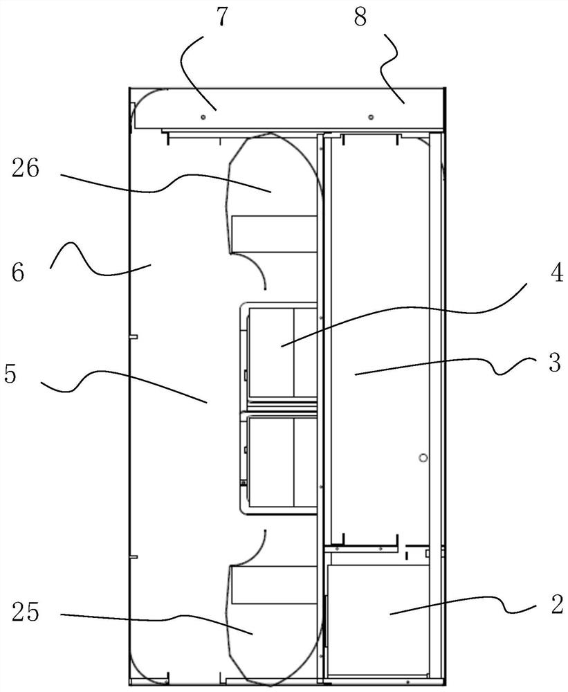 Fresh air blower and fresh air generation method